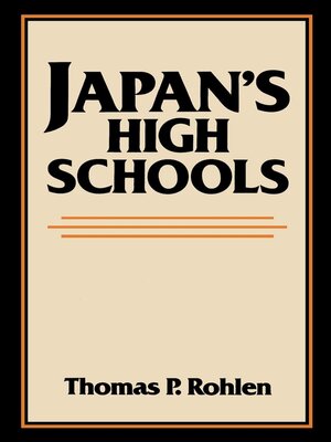 cover image of Japan's High Schools